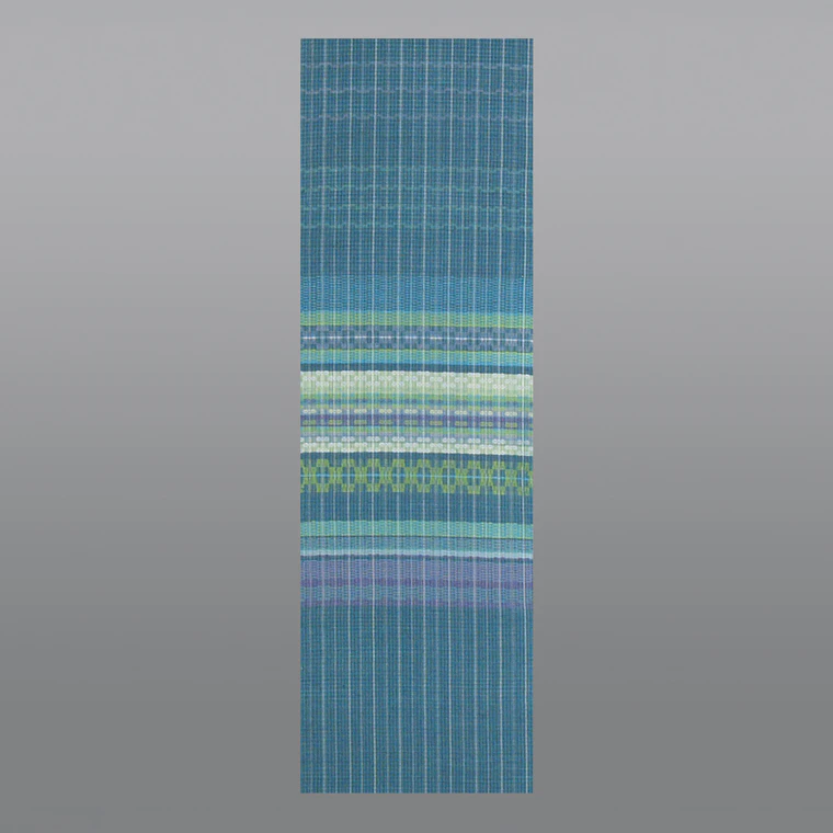 photo Obi Sash of Float Weave "Whispers of the Water Surface"