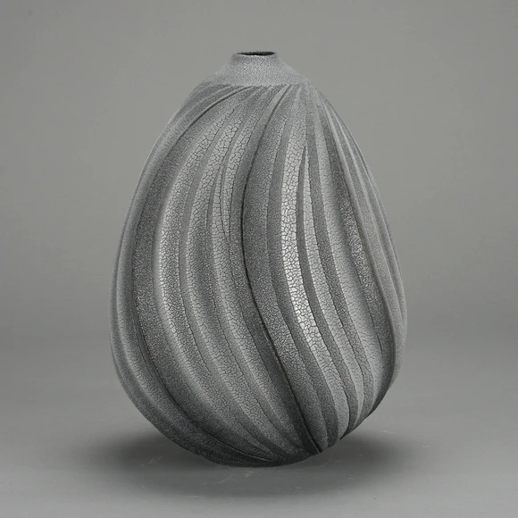 Shino Deep Blue Jar