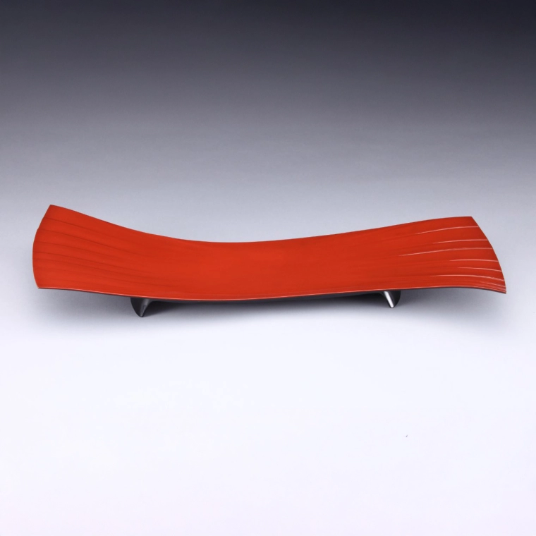 photo Kanshitsu Food Vessel "Traces of Water"