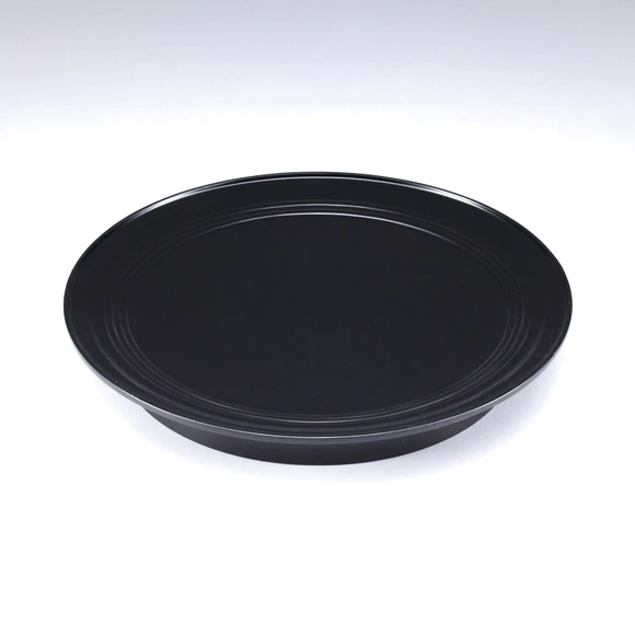 Tray Made by Coiling with Wave Design "Reflection"
