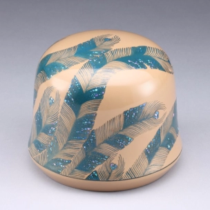Box for Sweets with Design in Makie "Blue Bird"