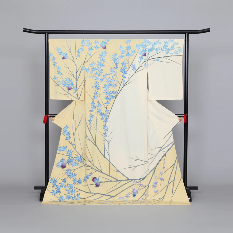 photo 友禅訪問着「榴實」