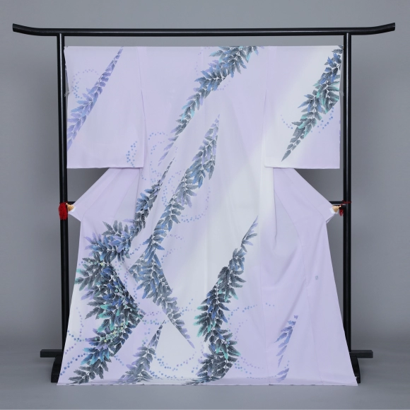 Formal Kimono with Design in Yūzen Dyeing "Refreshing scent of flower"