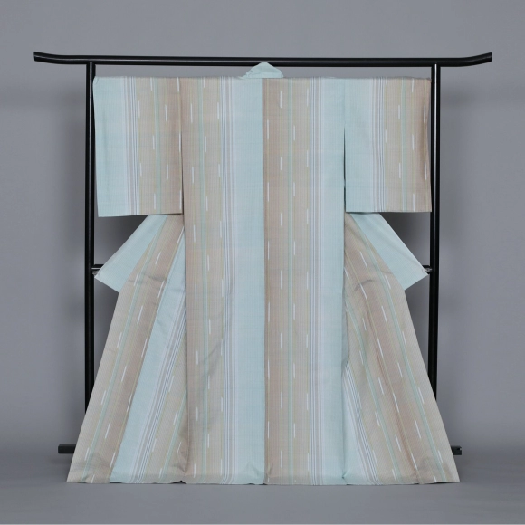 Kimono of Tsumugi "Spring Water"