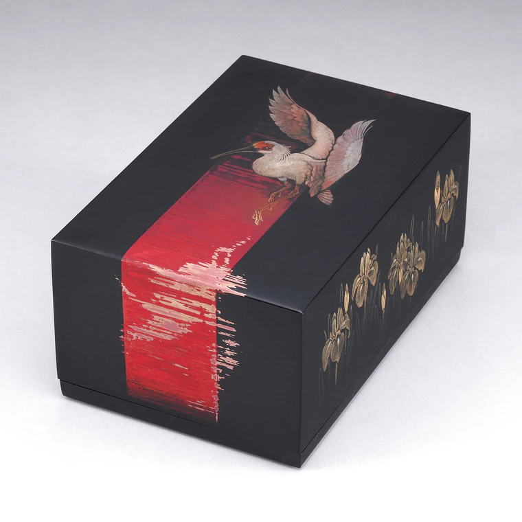 photo Box with Design in Chinkin "Futsugyo (Dawn)"