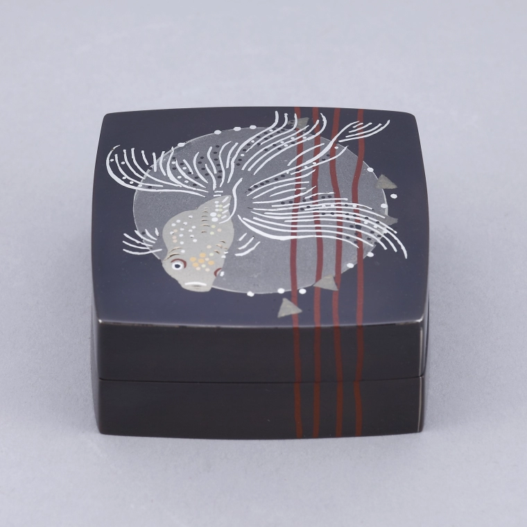 photo Incense Container with Inlay