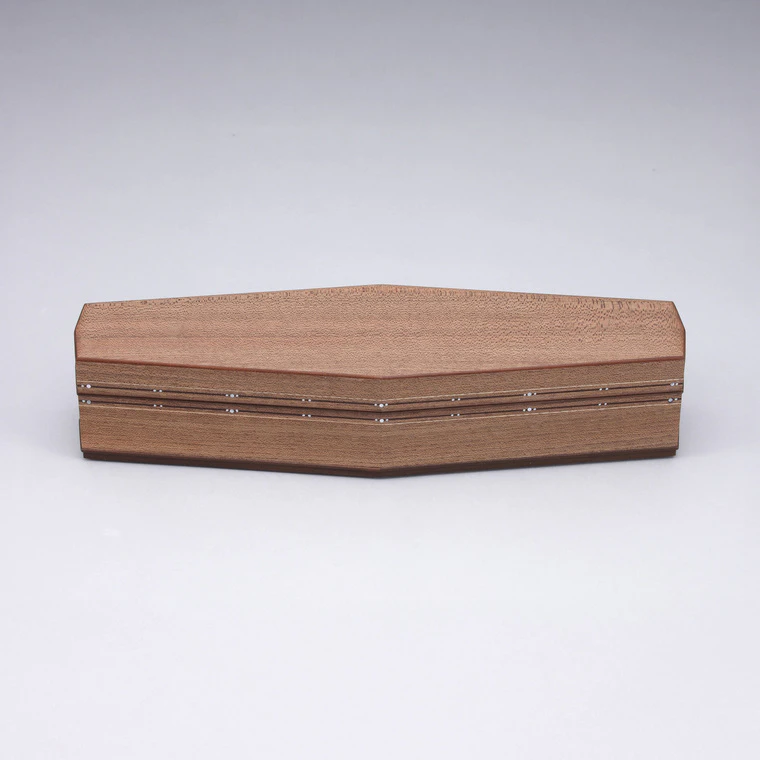 photo Box made of Jindai Elm Wood