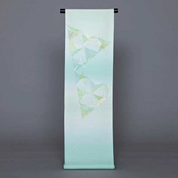 Obi Fabric with Embroidery, 
