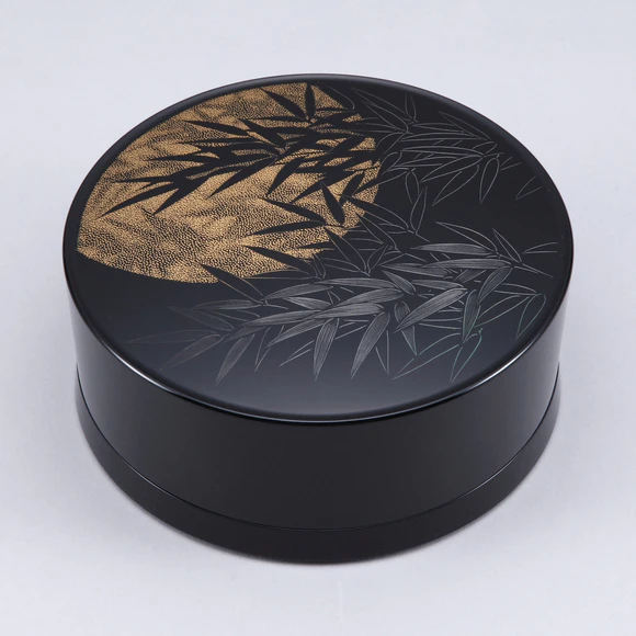 沈金象嵌花文箱(水谷内 修)｜ギャラリージャパン