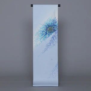 友禅染帯「菱遥」