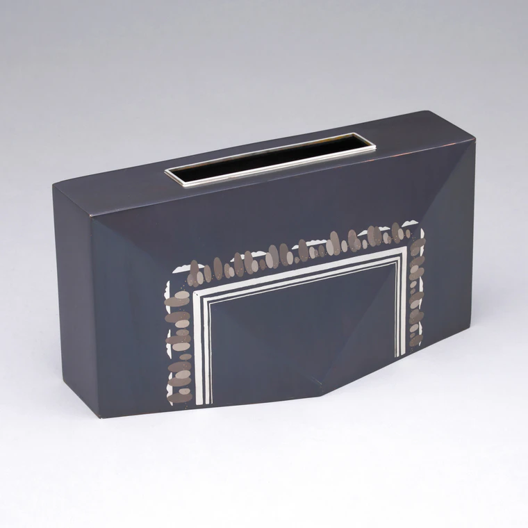 photo Copper Alloy Flower Vessel with Inlay Decoration "Deepening Green"