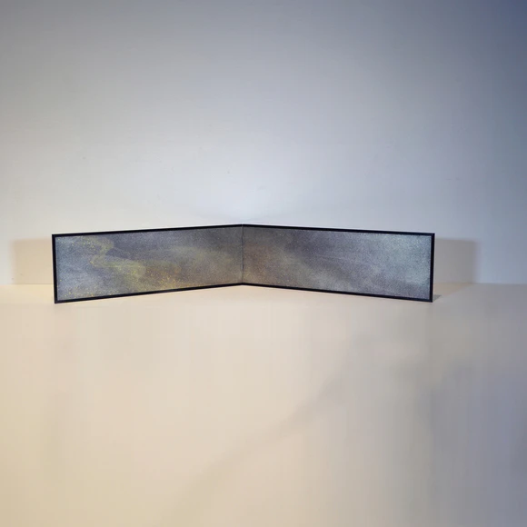 Screen for Tea Ceremony Brazier with Sunago "River mist"