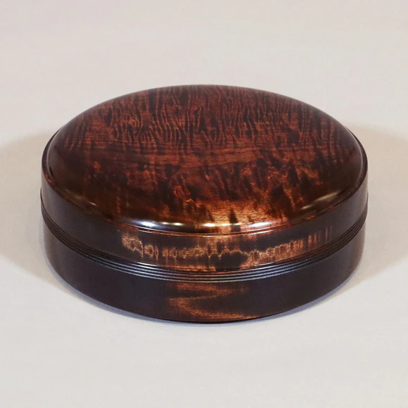 黒柿赤漆四方箱(林 哲三)｜ギャラリージャパン