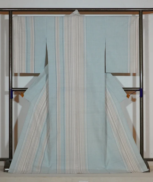 Kimono of Tsumugi "After the Rain"