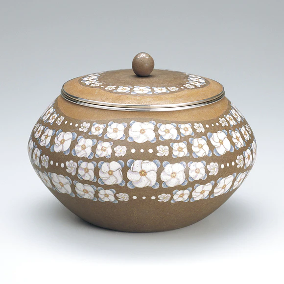 きなこ☆送料無料　18世紀フランス　総手描き　描画七宝/銅胎画琺瑯　鉢 18世紀フランス 総手描き 描画七宝/銅胎画琺瑯 鉢 きなこ☆様専用送料