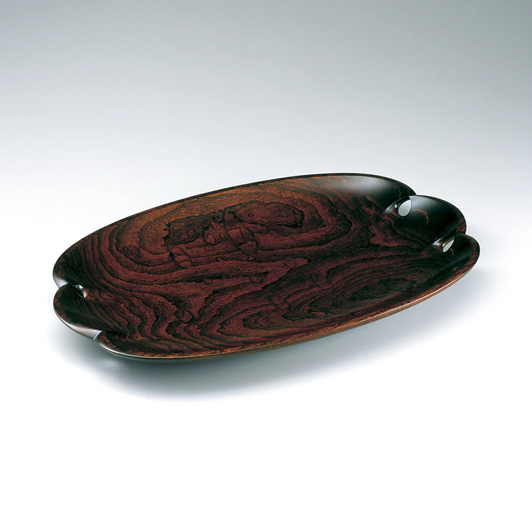 photo 楡拭漆盛盆