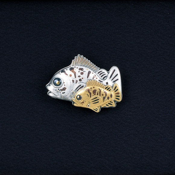 Obi Sash Clip "Rockfish"