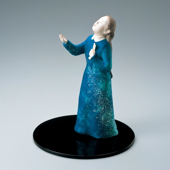 Doll Formed with Tōso and Covered with Paper "Flurry of Snow in a Clear Sky"