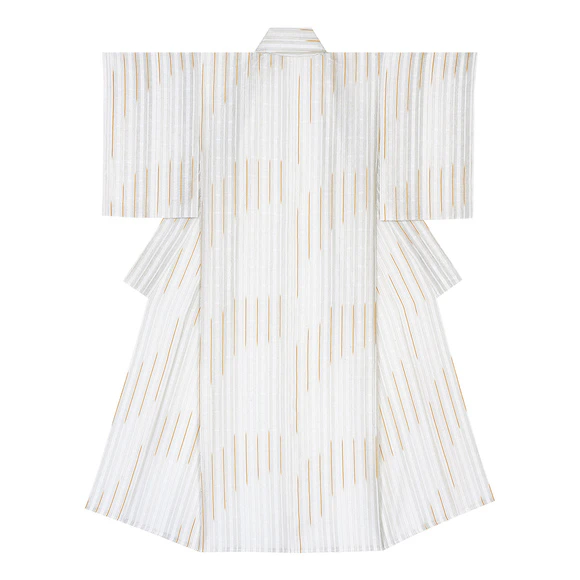 Kimono of Kome Weave Gauze "Forest Air"