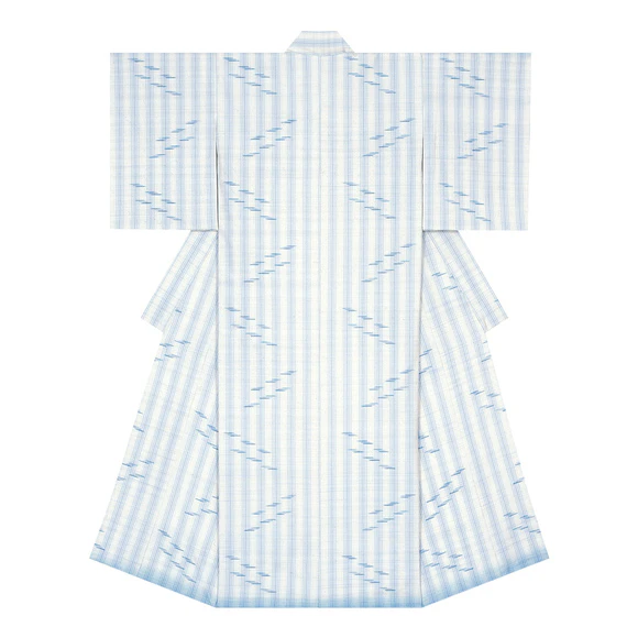 Kimono of Tsumugi "Harmony of Water"