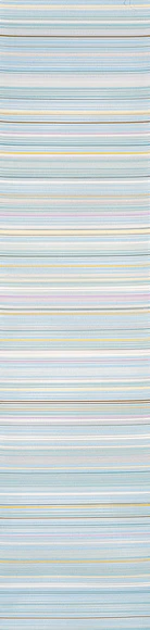 Ro Gauze Obi Sash in Tapestry Weave "First Cicada of the Season"