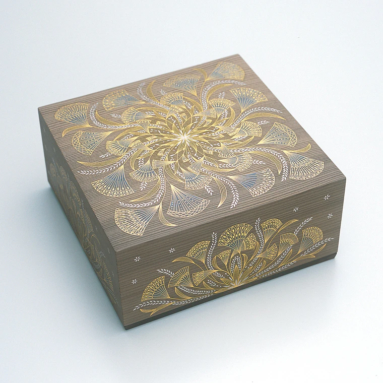 photo Coffer with Design in Kirikane "Image"