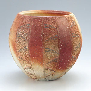 芸術作品 （信楽焼） 道具 ] - 道具 信楽焼 高橋楽斎造 耳付水指（共箱） | ネットショップ