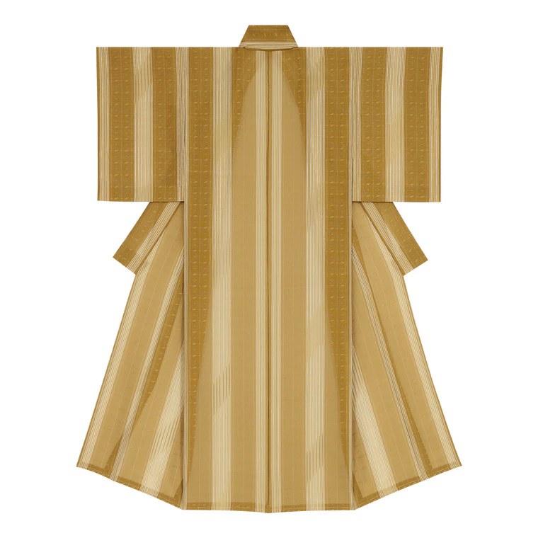 photo Kimono of Kome Weave Gauze "The Moon and Tree Spirits"