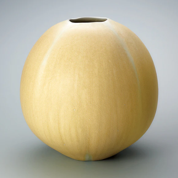 Jar with Sunflower Ash Glaze
