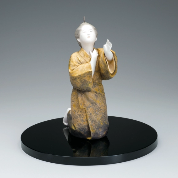 桐塑和紙貼「月ぬ　美しゃ」
