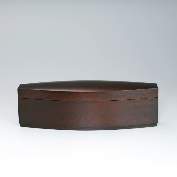 Magnolia Coffer Finished in Wiped Urushi