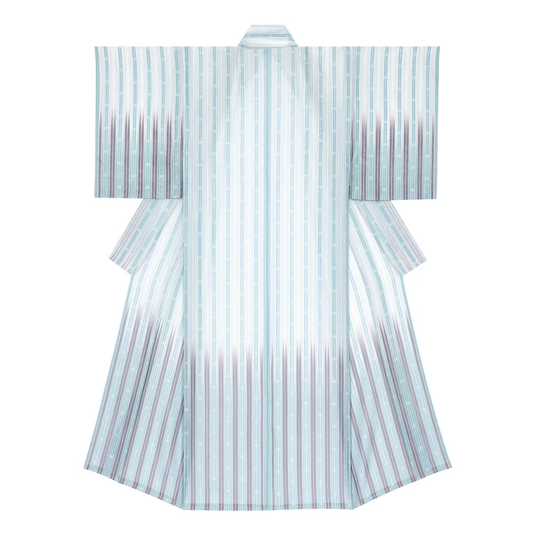 photo Kimono of Tsumugi "Waterfall"