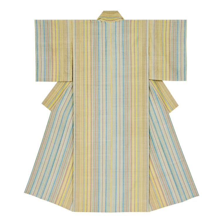 photo Kimono of Tsumugi "Colors of Time"