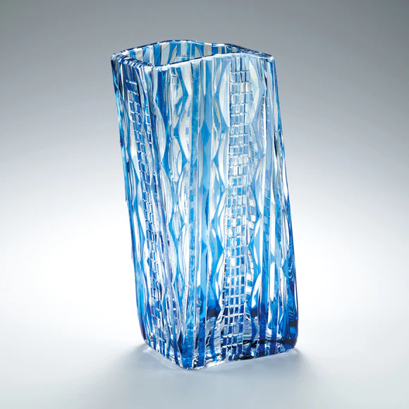 潮工房　小西潮氏　Glass bowl 32cm ガラス工芸潮工房・小西潮さんから作品が届きました (2024/11