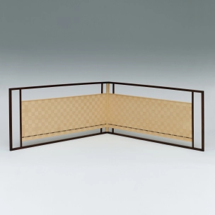 Screen for Tea Ceremony Brazier with Mosaic Decoration