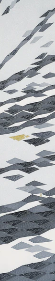 Obi Sash with Design in Yūzen Dyeing 