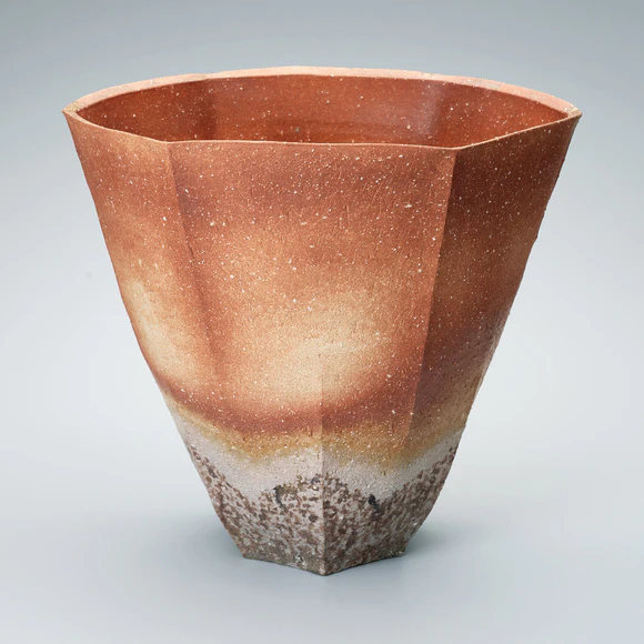 信楽焼 荒川智作 壷 径1尺2寸（約36cm） 共箱 本物保証 信楽焼 荒川智作 壷 径1尺2寸（約36cm） 共箱 本物保証