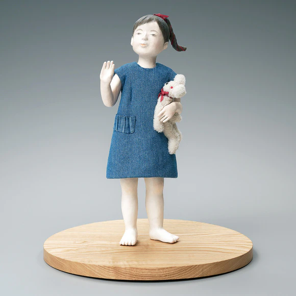 木芯桐塑和紙貼「さえずり」(井上 楊彩)｜ギャラリージャパン