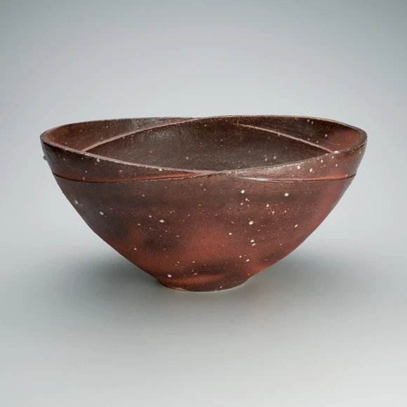 Shigaraki Oval Deep Bowl