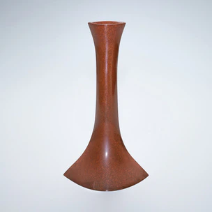 Lost-wax Cast Tando (Red Brass) Flower Vase