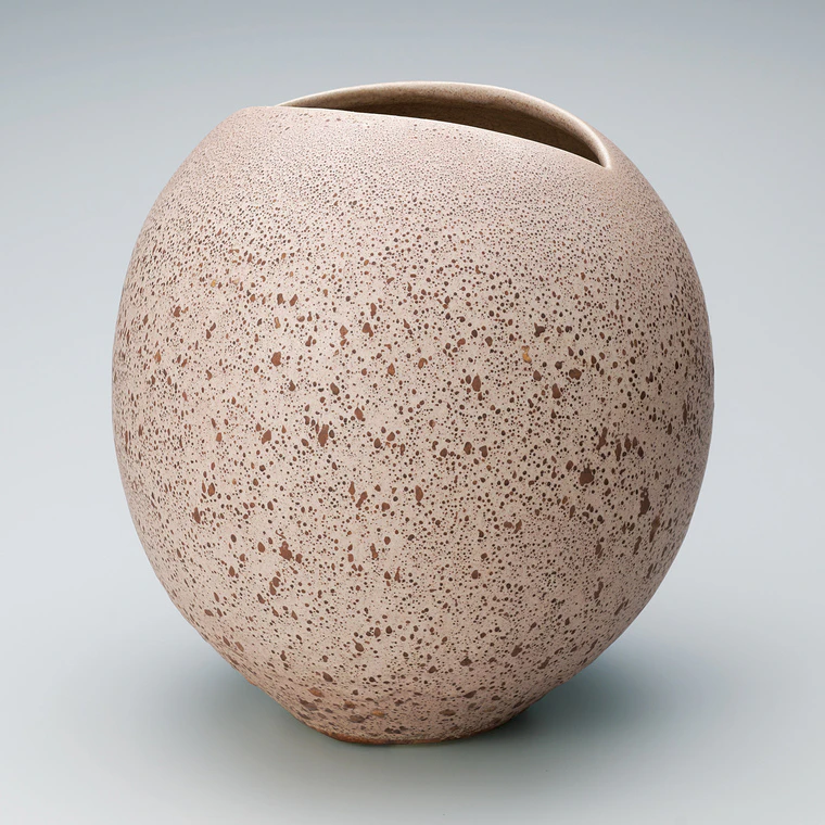 photo Jar with Brown Crystalline Glaze
