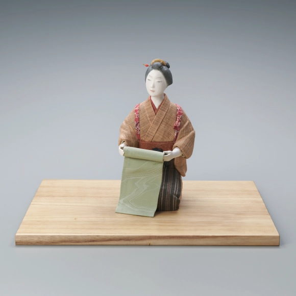 Formed with Toso Over Wooden Core and Covered with Cloth and Paper 