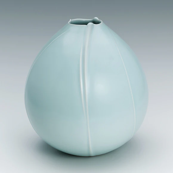 青磁壺(神農 巌)｜ギャラリージャパン