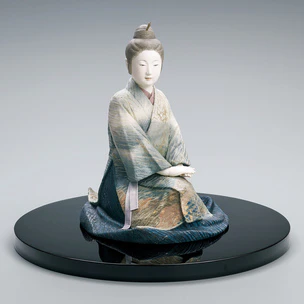 木芯桐塑乾漆紙貼「八重干瀬伝説」