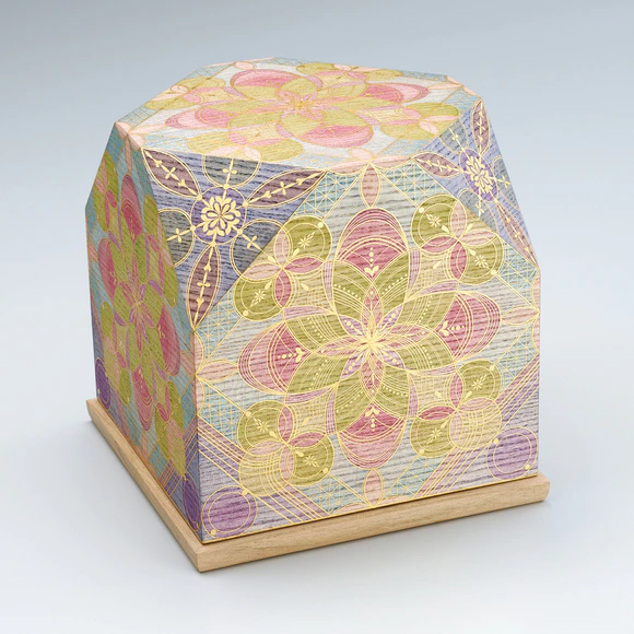 截金飾筥「百花彩光」