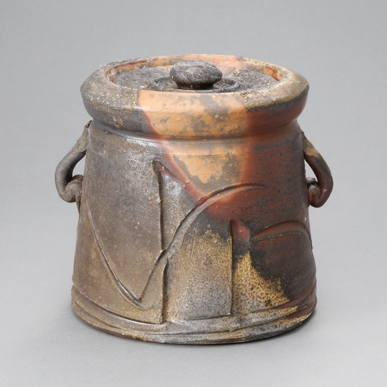 photo 備前窯変水指