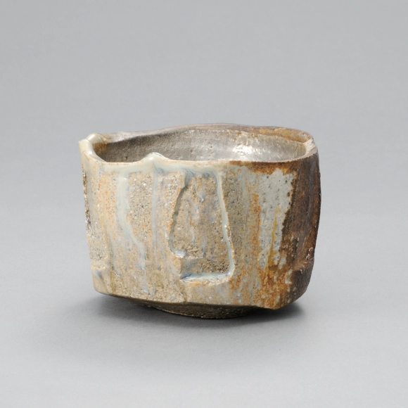 Tea Bowl with Shinogi (Fluting)