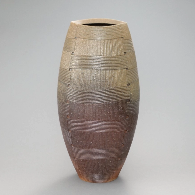 photo Bizen Flower Vessel