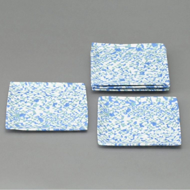 photo Set of Marbled Plates