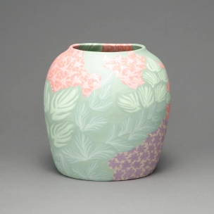 加藤亮太郎 花入　polygon 加藤亮太郎 織部花入 – 窯と土～Kama-to-tsuchi～